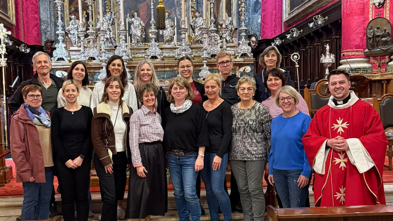 Die Pilgergruppe nach ihrem Abschlussgottesdienst  (Bild: Conny Heldmann)