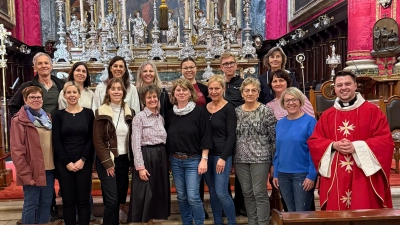 Die Pilgergruppe nach ihrem Abschlussgottesdienst  (Bild: Conny Heldmann)