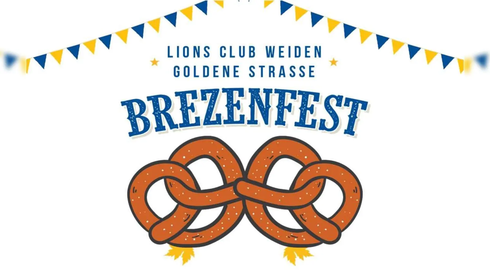 Ein Motiv zur Weißwurst- und Brezenaktion des Lions Club Weiden Goldene Straße am 2. Oktober. (Bild: Christoph Müller-Rauch)