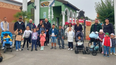 Viel Spaß hatten die Teilnehmer des Ausflugs zum Churpfalzpark. (Bild: Lilia Friesen)