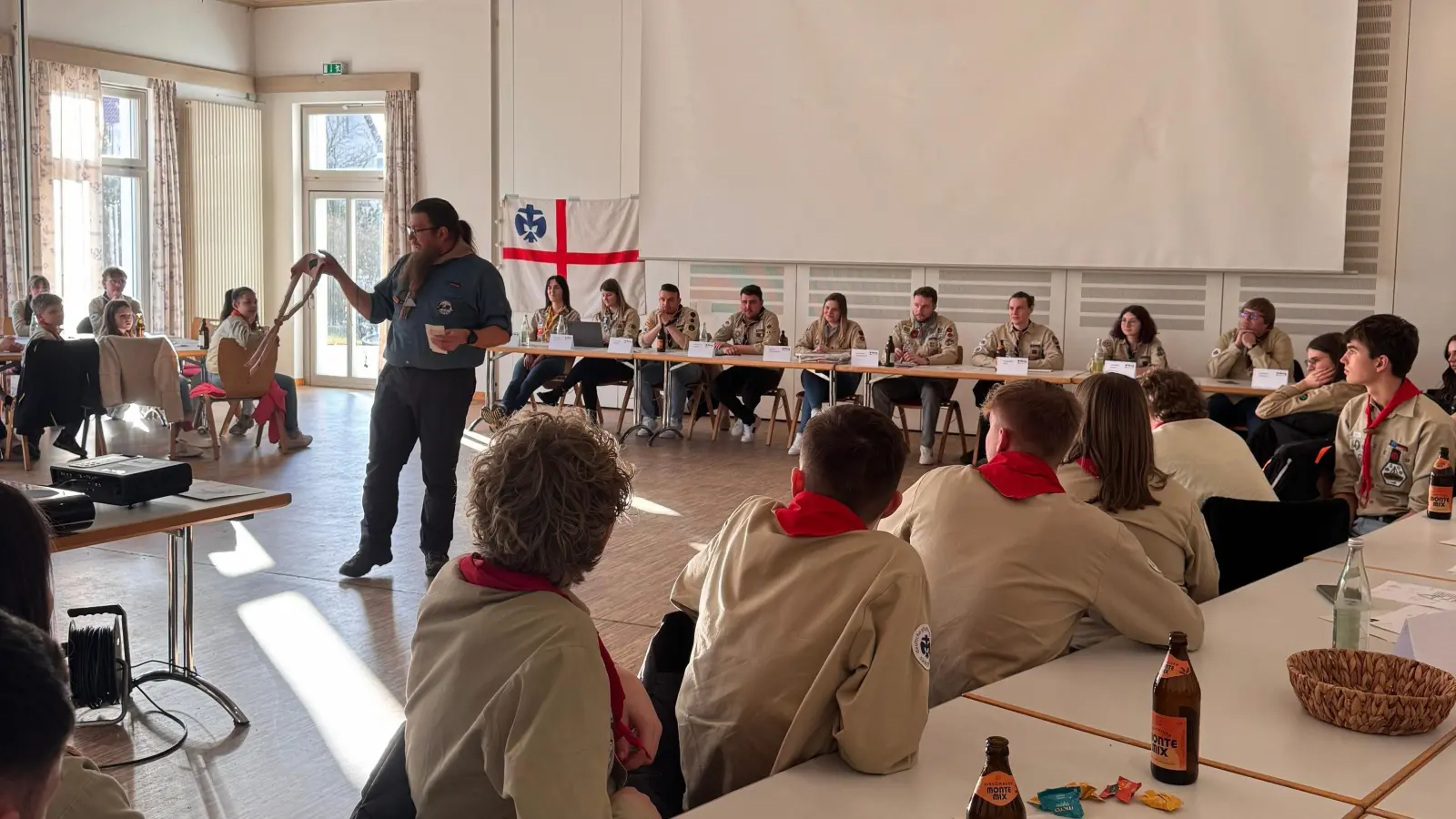 Woodbadge-Tuch. (Bild: Tobias Buhr)