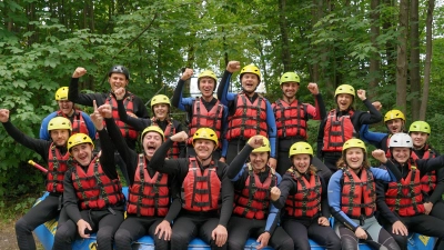 Rafting auf der Isar ist bei der KLJB Waldthurn angesagt! (Bild: Simon Schwab)