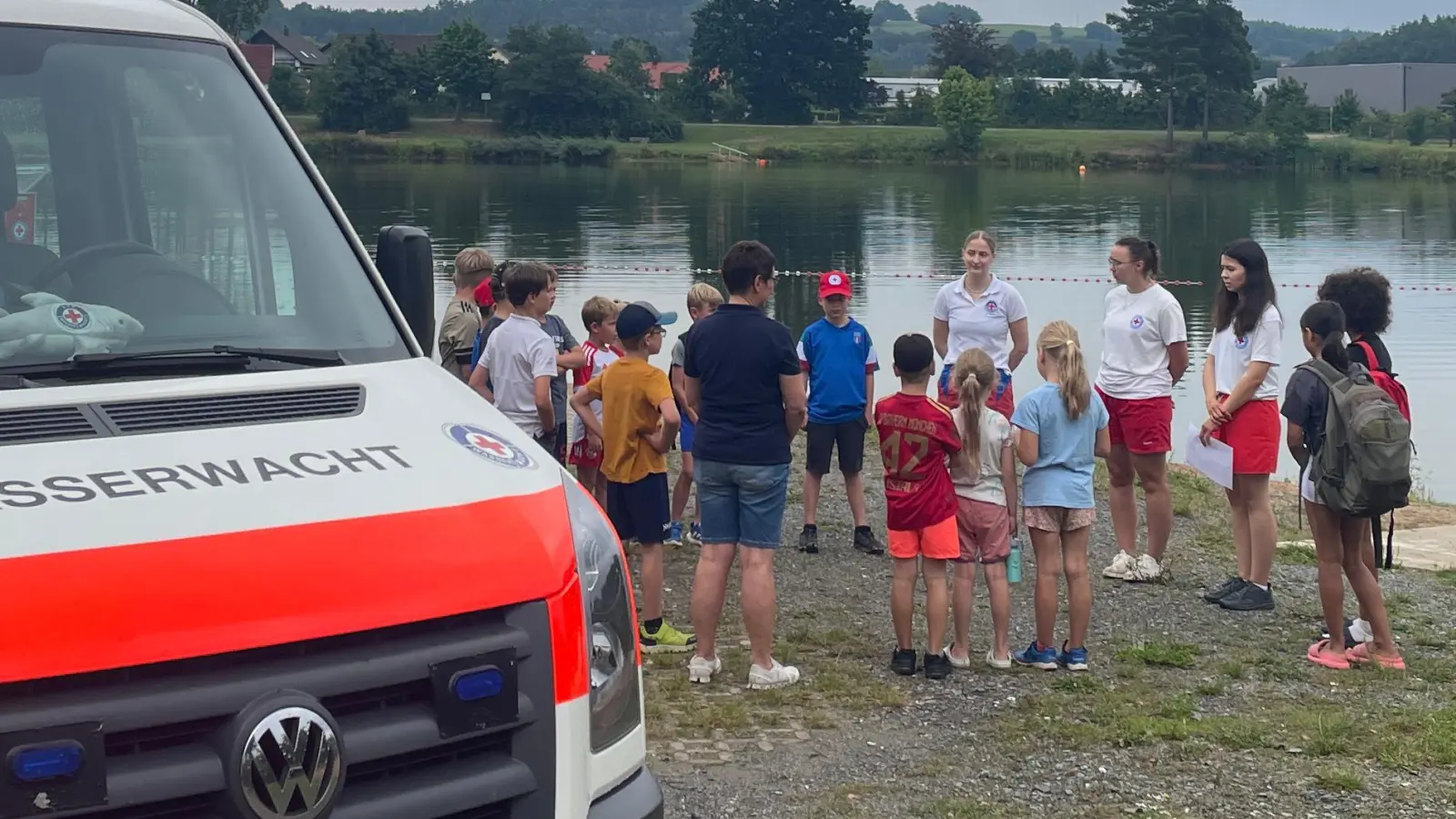 Ferienprogramm der Stadt Pressath mit dem Motto „Sommer, Sonne, Kiesi-Spaß”. (Bild: Verena Wallner )