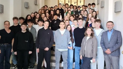 Schulpartnerschaft Gymnazium Sokolov und Max-Reger-Gymnasium. (Bild: OStRin Bianca Rauchenberger)