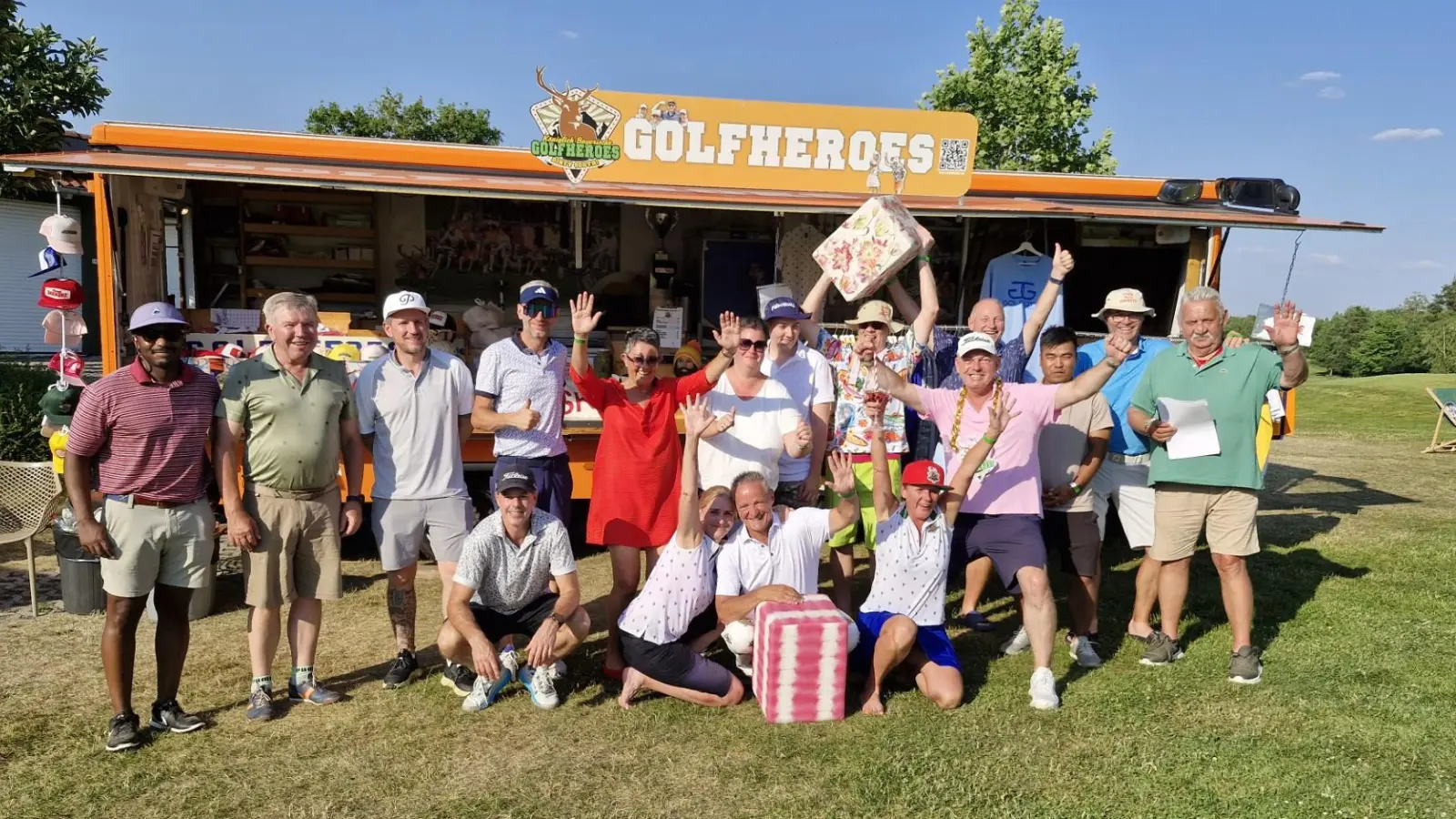 Die Sieger des Turniers (Bild: Andrea Graf (golf@glcs.bayern))