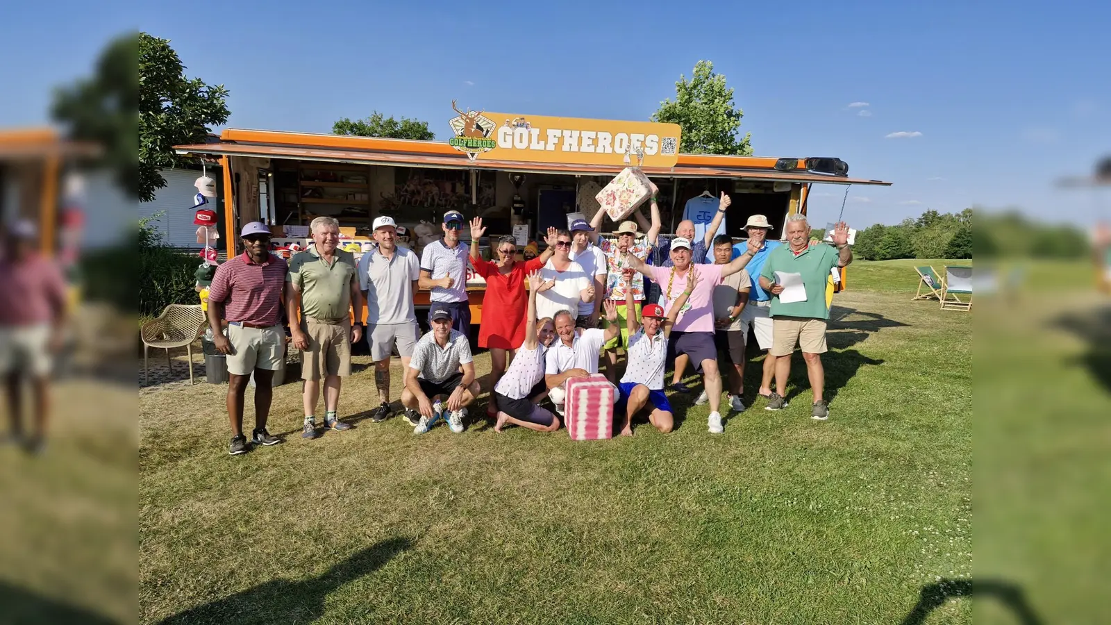 Die Sieger des Turniers (Bild: Andrea Graf (golf@glcs.bayern))