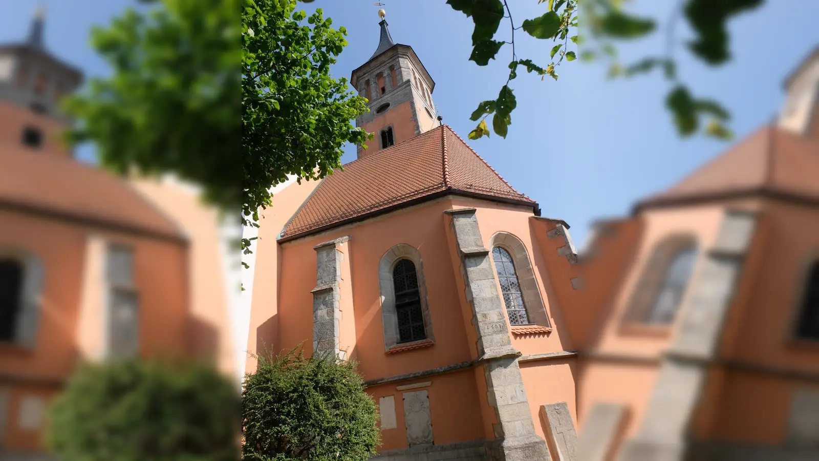Das Bild zeigt die evangelische St.-Johannes-Baptista-Kirche. (Bild: Fred Lehner)