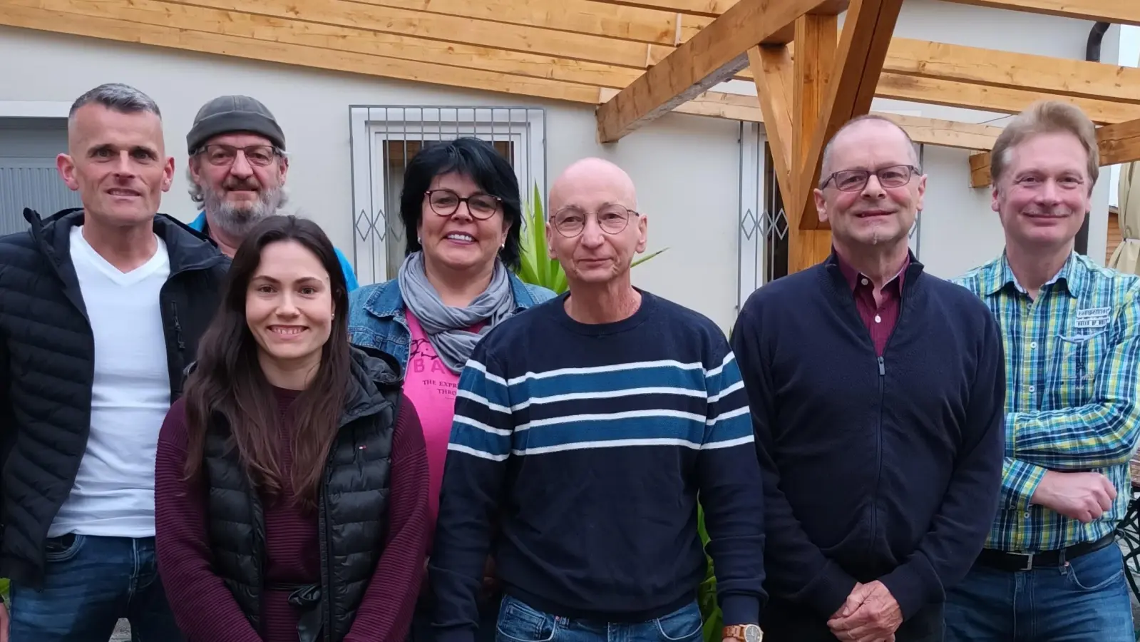 Abteilungsleiter und Delegierte: von links Zant Alexander. Paulus Roland, Völkl Marina, Turay Theresa, Reichel Klaus, Zintl Norbert und Kick Alfred (Bild: Klaus Reichel)