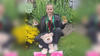 Gold und Bronze beim TOP TEN Wettkampf für Hanna Zintl (Bild: Sophia Kneidl)