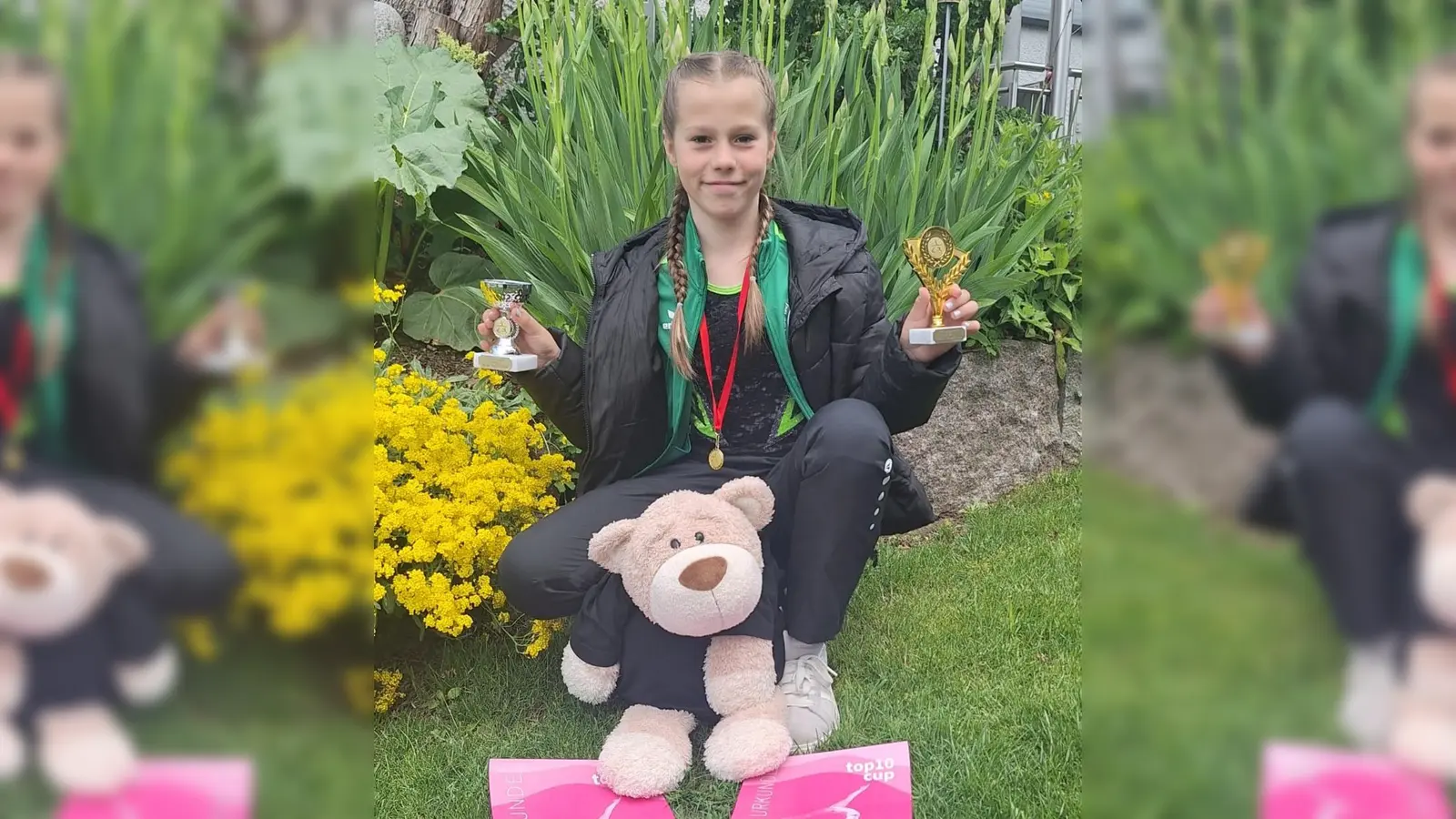Gold und Bronze beim TOP TEN Wettkampf für Hanna Zintl (Bild: Sophia Kneidl)
