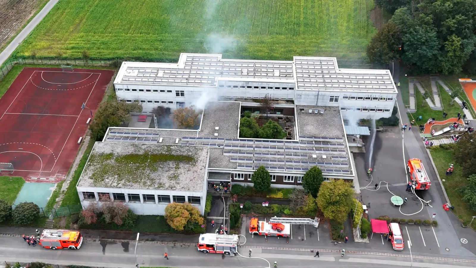 Übersichtsbild Rothenstadt Hans Sauer Schule. (Bild: Paul Forster)