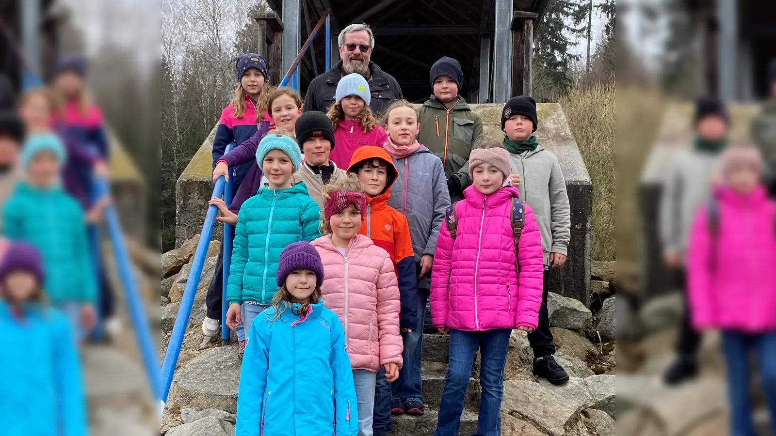Gemeinsame Wanderung am Perlsee (Bild: Susanne Moos)
