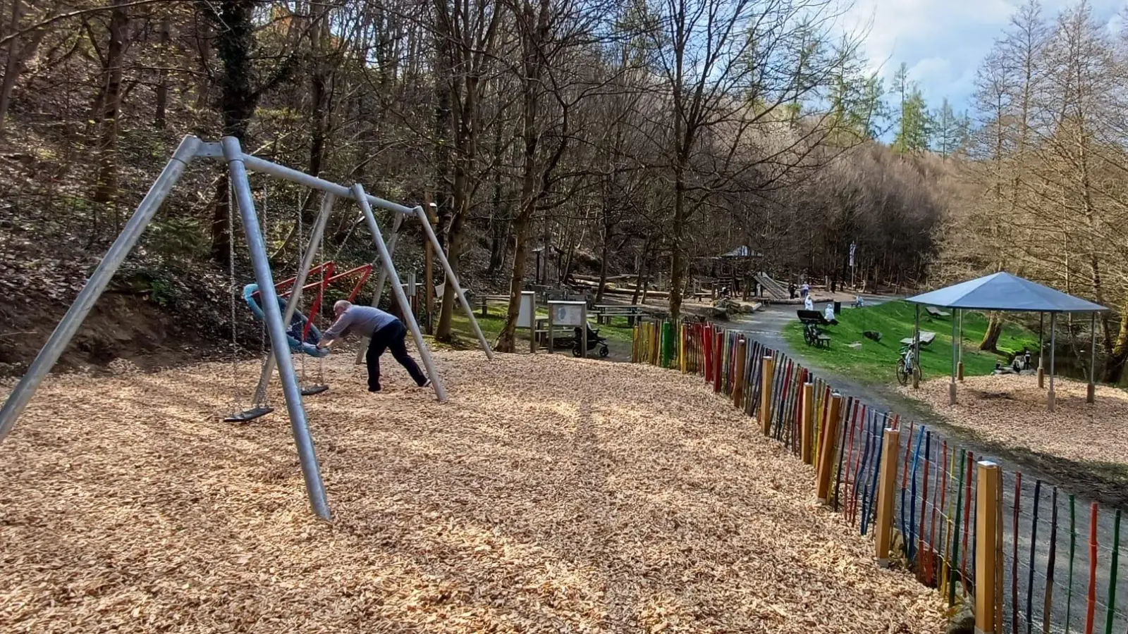 Der Abenteuerspielplatz in Windischeschenbach. (Bild: Stefan Gierisch)