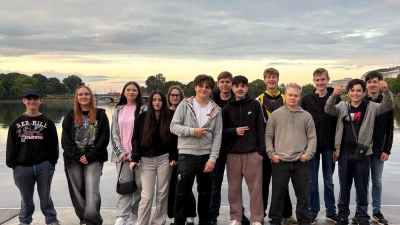 Vie erlebten die Schüler der Mittelschule bei der Klassenfahrt nach Hamburg (Bild: Ulrike Wirth)