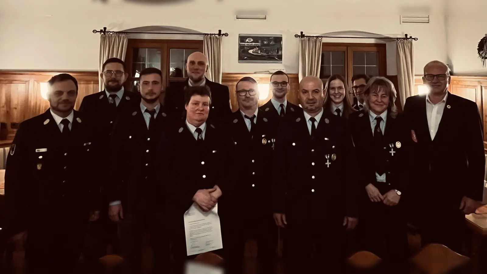 Jahreshauptversammlung der Freiwilligen Feuerwehr Pickenricht (Bild: Anja Segerer)