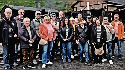 Bei der Viertagesfahrt des AMC Weiden im ADAC erlebte die Gruppe ereignisreiche Tage beim Patenverein des AMC in Sachsen. (Bild: Kurt Koreis)