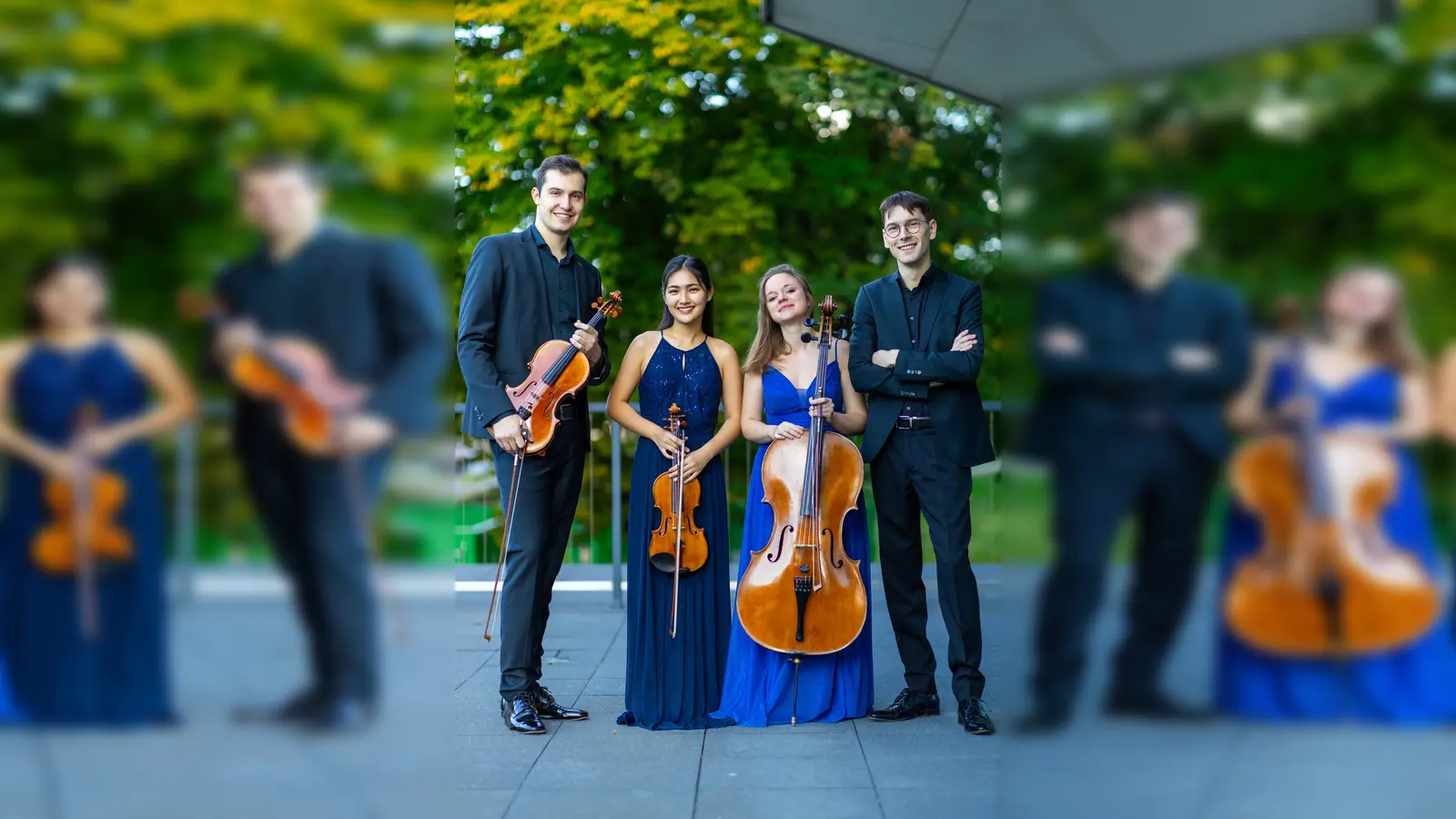 Das Confringo Klavierquartett eröffnet die 64. Kammermusikreihe der VHS Amberg-Sulzbach. (Bild: Aaron Bunker)