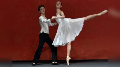 Leonie Haaf und Tanzpartner Philipp Kastner. (Bild: Elaine Mayerhofer)