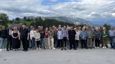 Mit einem lachenden und einem trauigen Auge verabschiedete man sich vom Zottensberg. (Bild: Gerlinde  König)