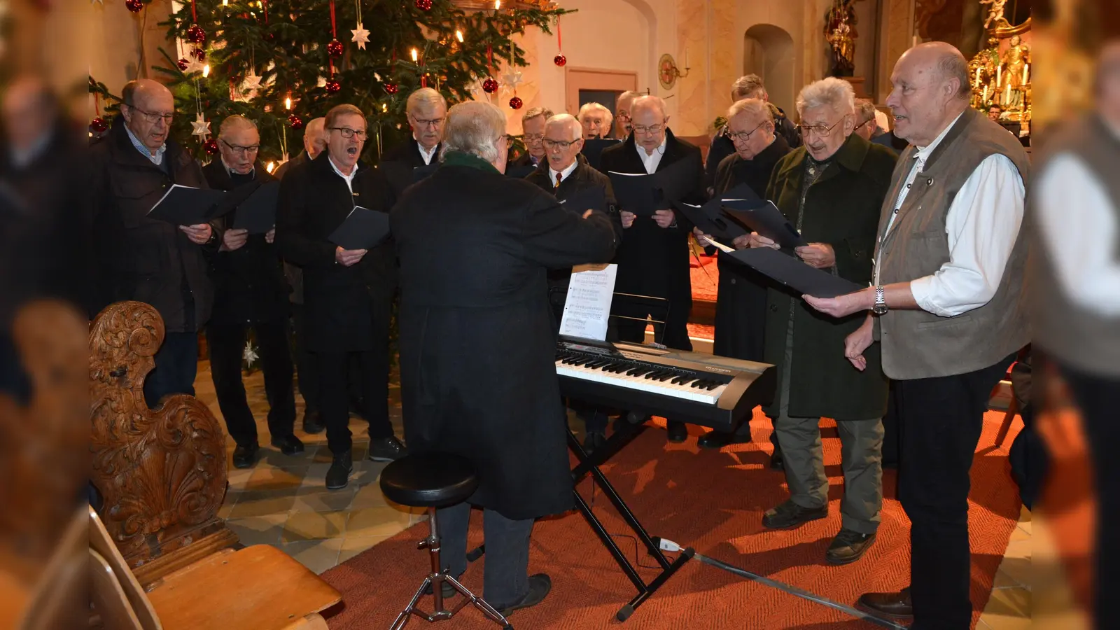 Mit dabei ist der Männergesangverein Bad Neualbenreuth, Leitung Franz Danhauser. (Archivbild: Josef Rosner)
