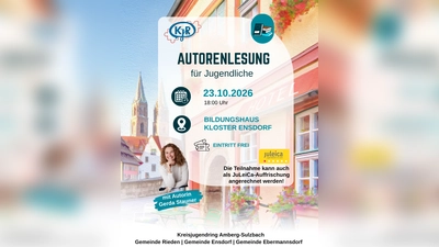 Die Autorin Gerda Stauner kommt am 23. Oktober zu einer Lesung ins Bildungshaus Kloster Ensdorf. (Bild: Kreisjugendring Amberg-Sulzbach)