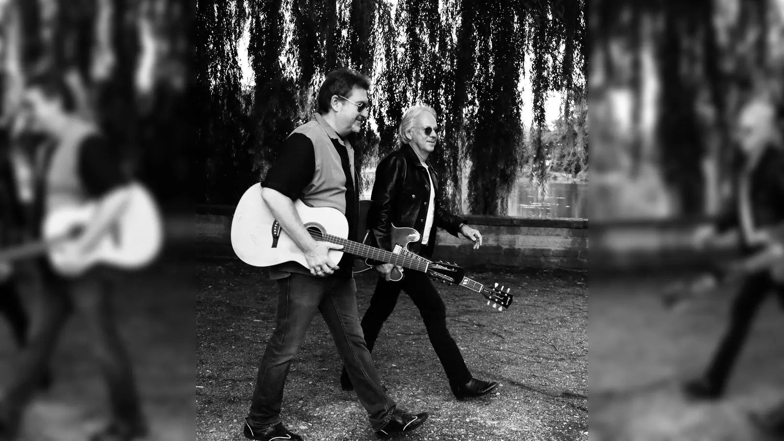 Wolfgang Bernreuther und Rainer Knychalla sind mit ihrem Programm „Two 4 The Blues“ in Gleiritsch zu Gast. (Bild: Anna Bernreuther)