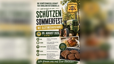 Das Bild zeigt die angekündigte Unterstützung der Bundeswehr beim Oldtimertreffen in Schwend mit schwerem Gerät. (Bild: exb)