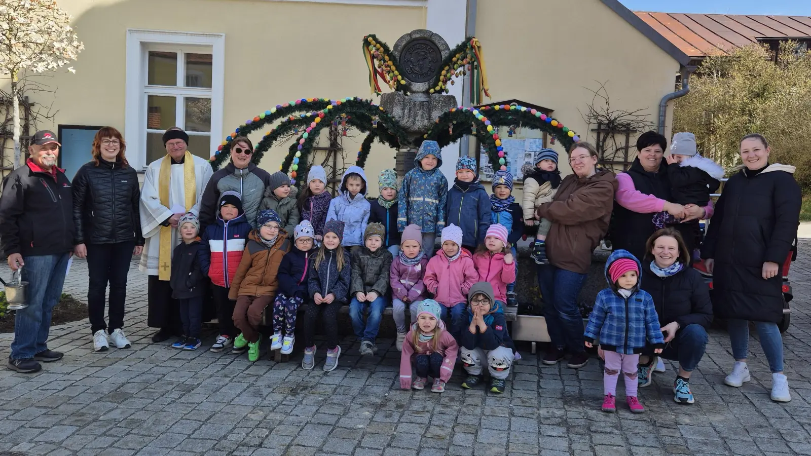 Osterbrunnensegnung in Waldeck. (Bild: Gerlinde Wagner )