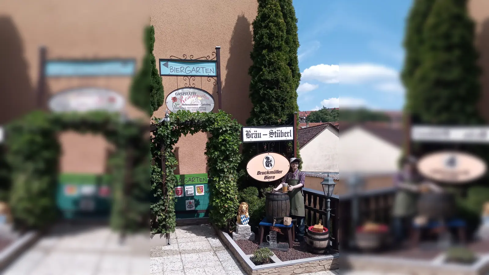 Der Biermuseumsgarten von Erwin Kraus ist wieder für Führungen geöffnet. (Bild: QUELLE UNBEKANNT!)