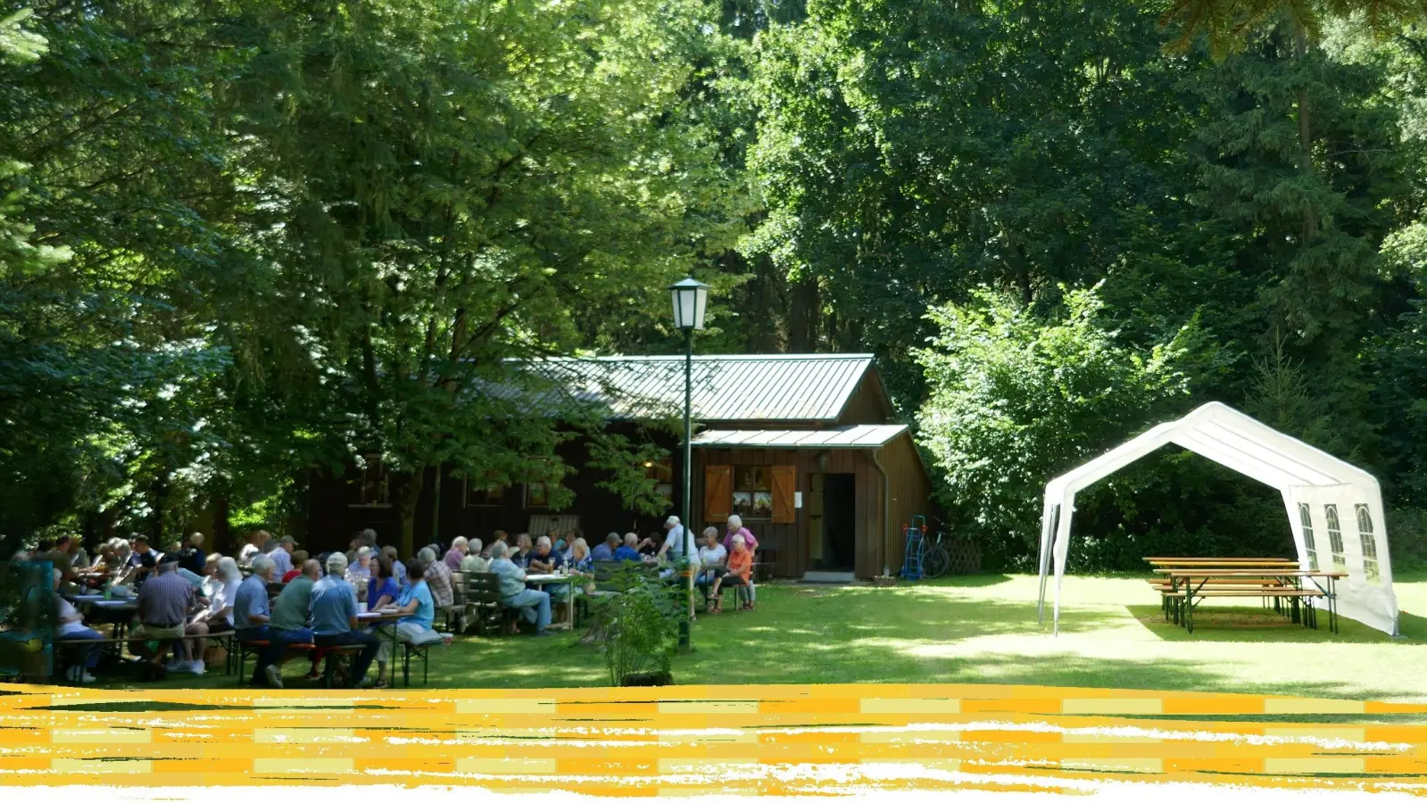 Sommerfest für Wanderer und die es noch werden möchten. (Bild: Manfred Müller)