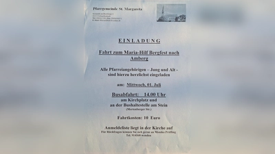 Einladung der Pfarrgemeinde St. Margareta (Bild: Yvonne Ketzer)
