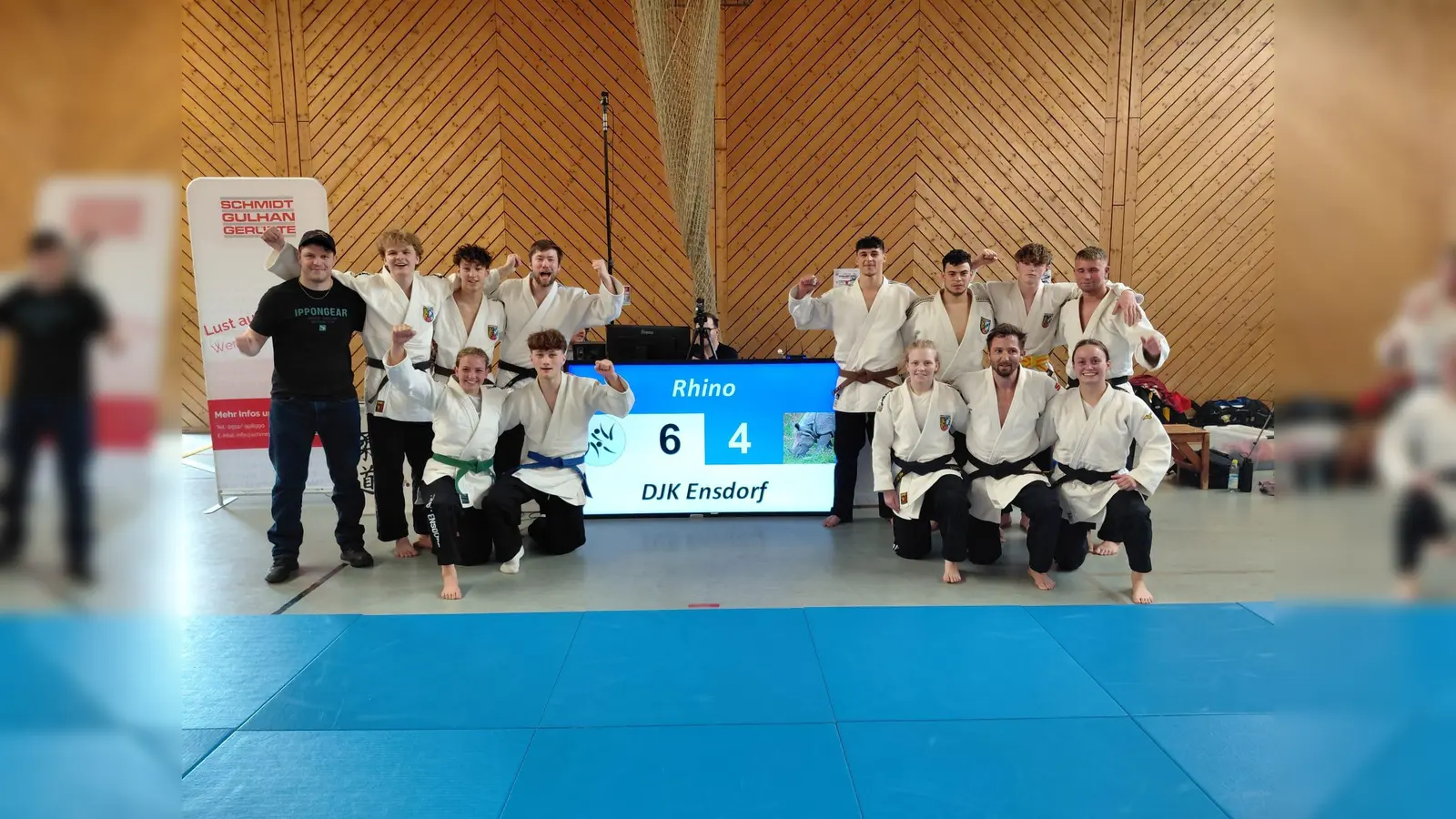 Bezirksligamannschaft der DJK Ensdorf (Bild: Johan Doosche)