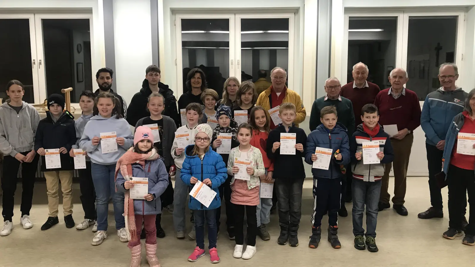 Sportabzeichenverleihung beim TV Sulzbach-Rosenberg (Bild: Georg Peters )