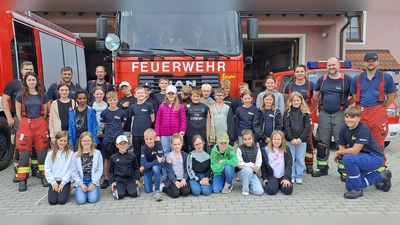 Die Schüler der 3. und 4. Klasse der Grundschule Waidhaus (Bild: Michaela Uebelacker)