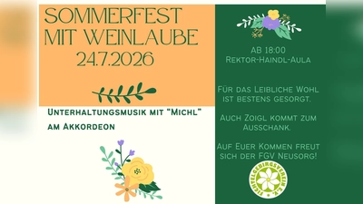 Einladung zum Sommerfest (Bild: Simone Jelsch)