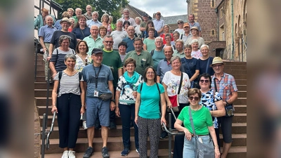Der Besuch der Wartburg rundete die Reise ab. Bei der Führung durch das UNESCO-Welterbe erfuhren die Teilnehmer allerlei Wissenswertes. (Bild: Martin Graser)