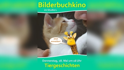 Plakat zur Vorlesestunde (Bild: Corinna Dietz)