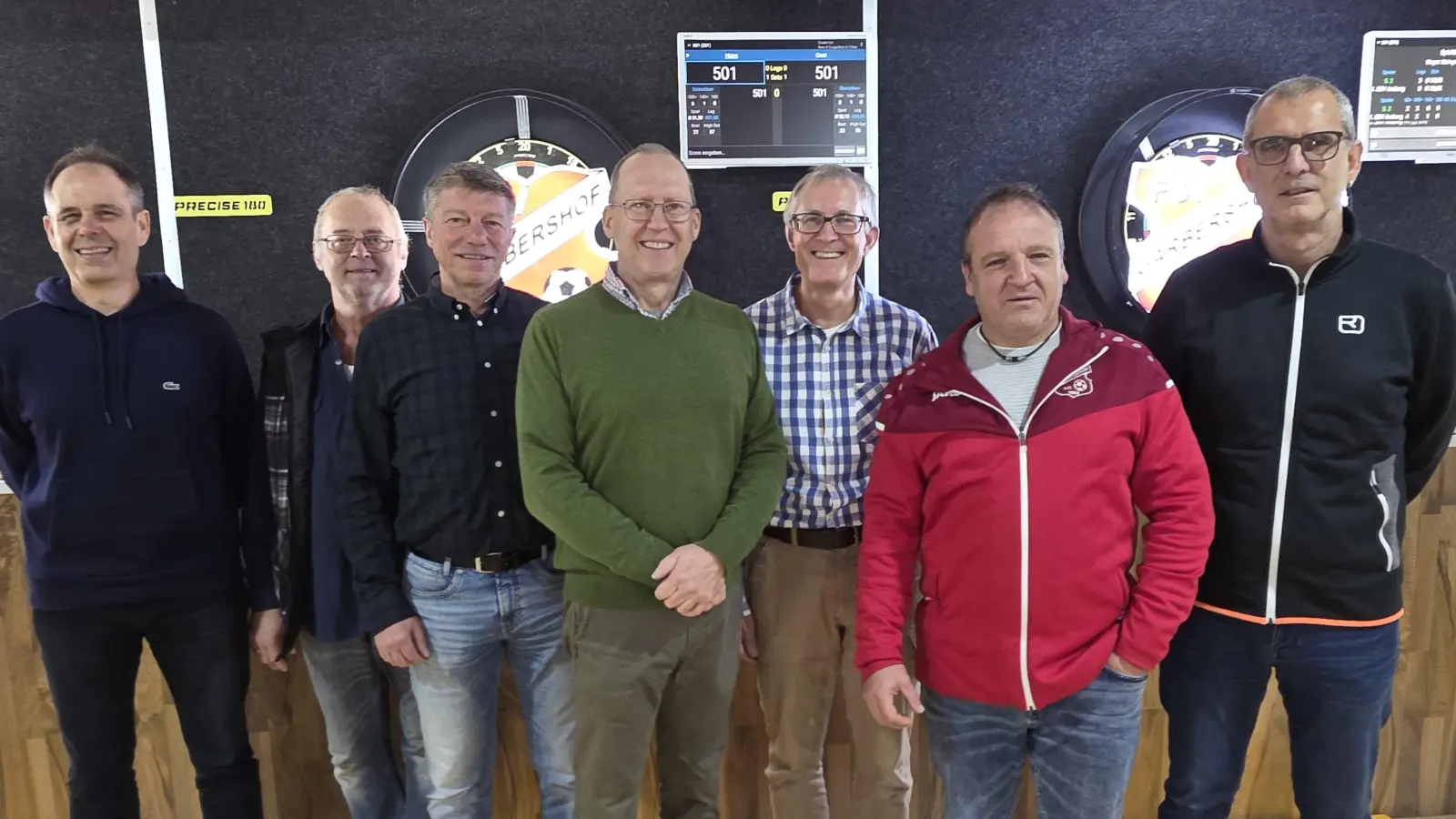 Von links: Peter Hilburger, Andreas Wiesner, Rainer Stammler, Bernhard Schmid, Günther Zenger, Markus Hawliceck, Gernot Wießnet (Bild: Günther Zenger)