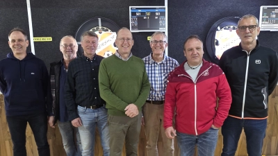 Von links: Peter Hilburger, Andreas Wiesner, Rainer Stammler, Bernhard Schmid, Günther Zenger, Markus Hawliceck, Gernot Wießnet (Bild: Günther Zenger)