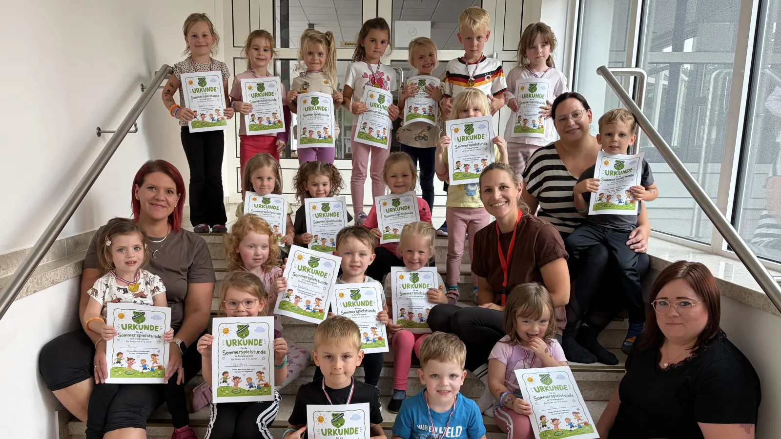 Sommerspielstunde TSV Neualbenreuth. (Bild: Tanja Saller)
