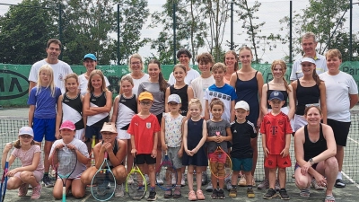 Teilnehmer Tenniscamp. (Bild: Katrin Lobedann)