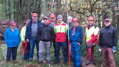Erste Gruppe im Oktober.  (Bild: Matthias Pickel)