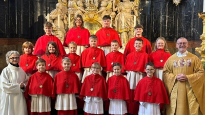 Aufnahme der neuen Ministranten in Waldsassen (Bild: Julia Sagstetter)