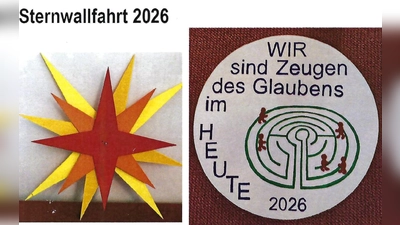 Logo Sternwallfahrt 2026 der Pfarreiengemeinschaft Schnaittenbach / Kemnath a.B. (Bild: Anita Hartmann)