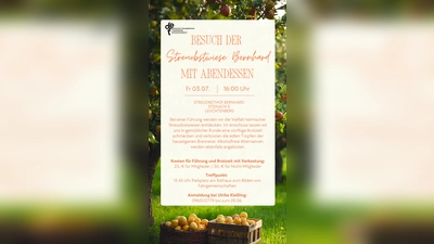 Herzliche Einladung zur Besichtigung mit Führung einer Streuobstwiese und Brotzeit mit Verkostung am 3.7.2026 (Bild: Sigrid Künkler)