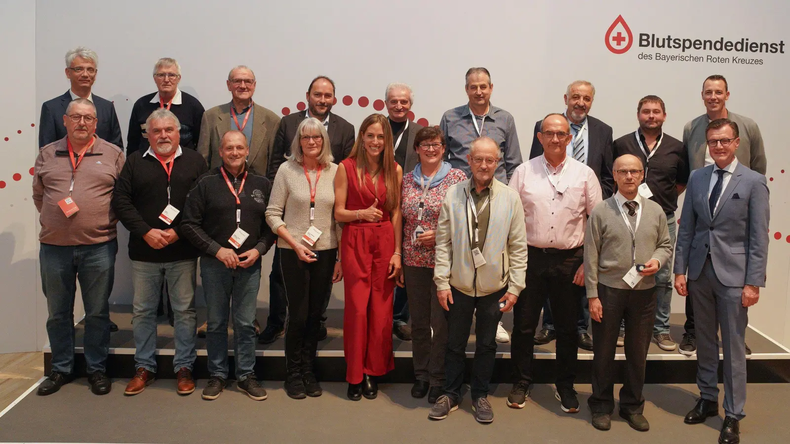 Die ausgezeichneten Spender aus dem BRK Kreisverband Schwandorf.  (Bild: Patric Nohe)