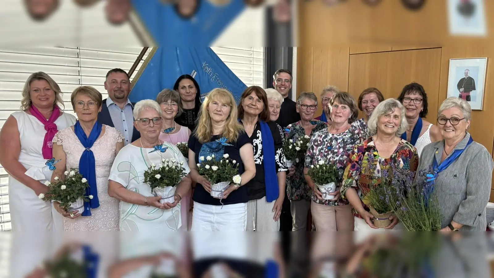 Ehrung langjähriger und verdienter Mitglieder des Frauenbunds Störnstein (Bild: Linda Schmauß)