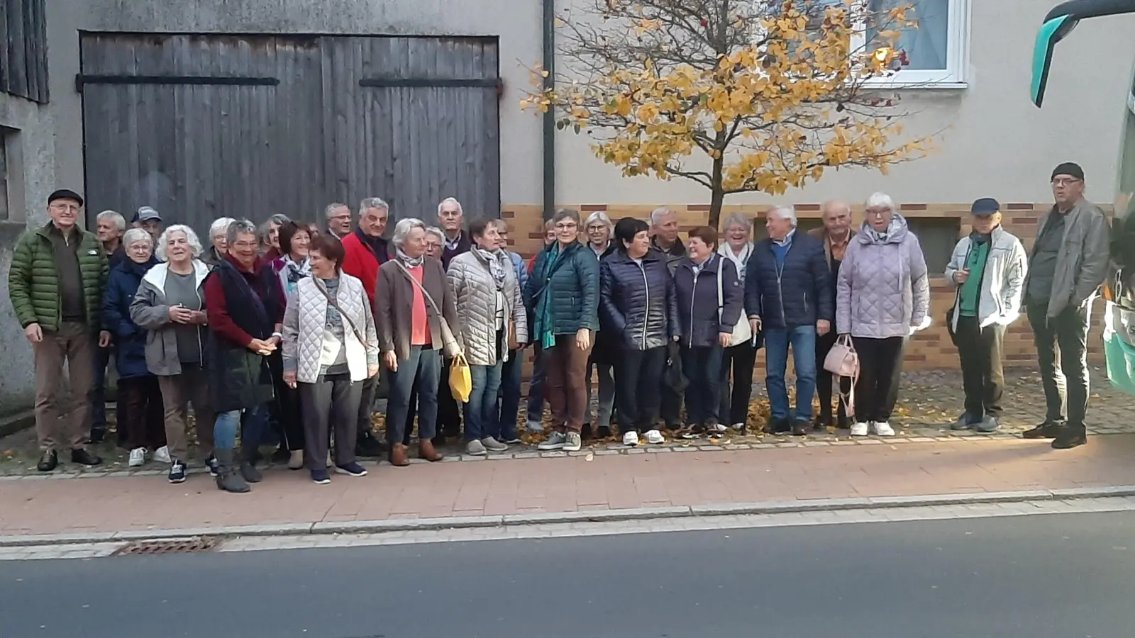 Teilnehmer Opf-Herbstausflug zum Mausberg (Bild: Johann Scharnagl)