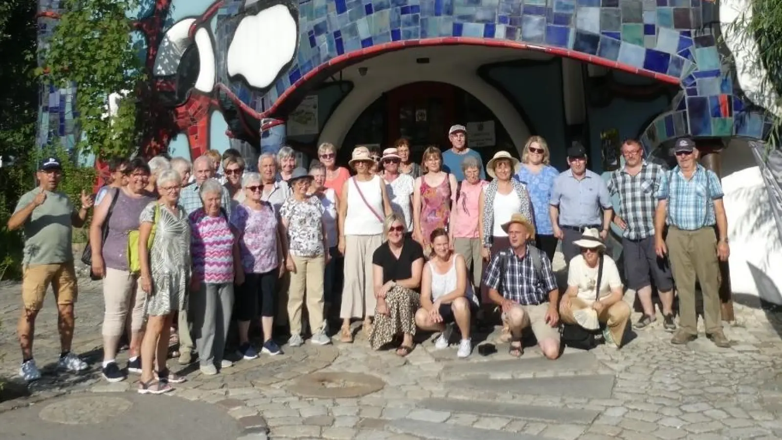 Foto von der Reisegruppe des OGV Högen in Abensberg. (Bild: Rausch René)