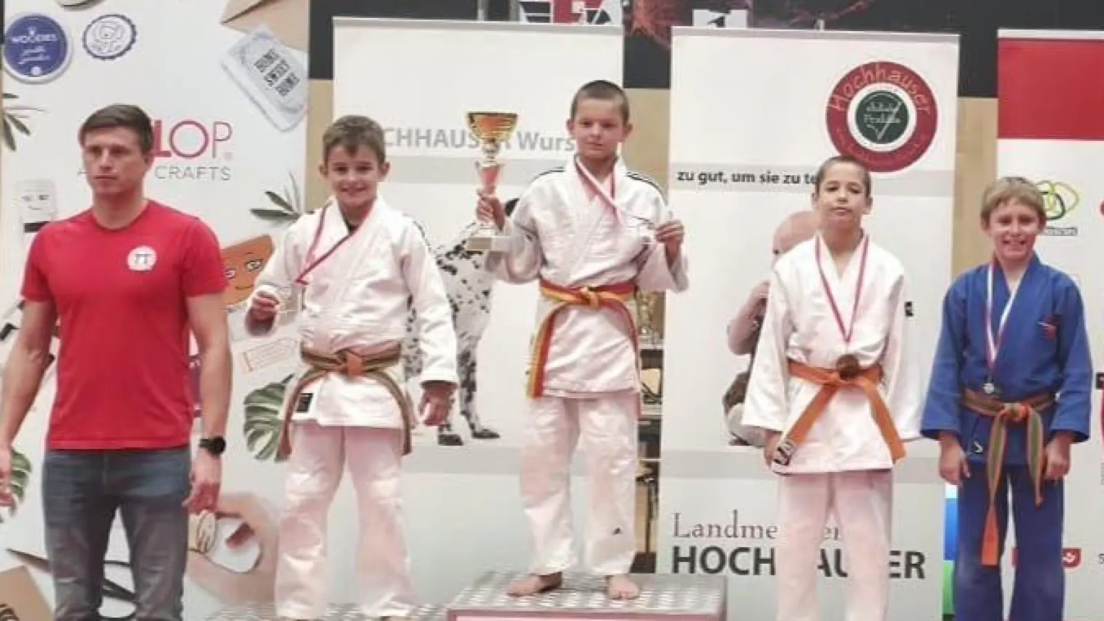 Siegerehrung in Wels mit Platz 2 für Lukas (Bild: Caroline Wittmann)